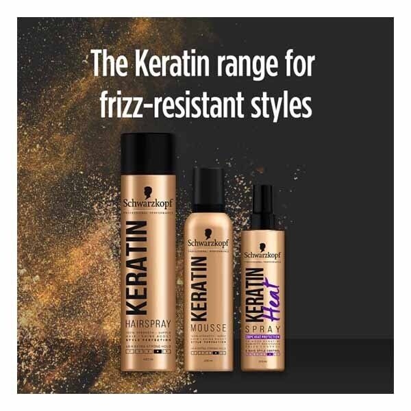 Schwarzkopf Styling Keratin Hair Mousse 250ml