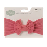 Ziggle Baby Top Bow Turban Headband