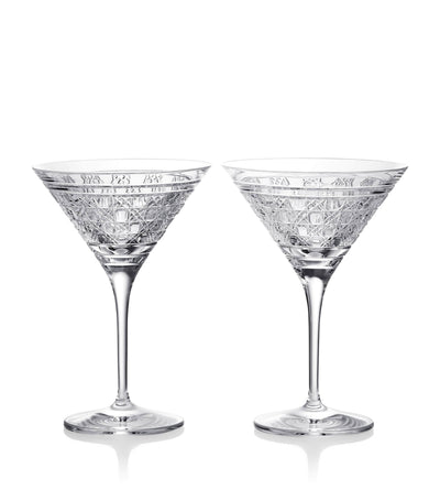 Harrods Waterford Opulence Martini Glasses (Set of 2, 250ml)- Buy online at McGrocer