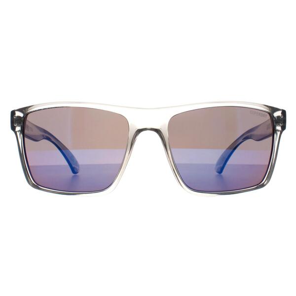 Superdry Kobe clear mirrored sunglasses for men (British brand)