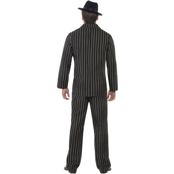 Smiffys gold pinstripe gangster costume (British brand)