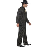 Smiffys gold pinstripe gangster costume (British brand)