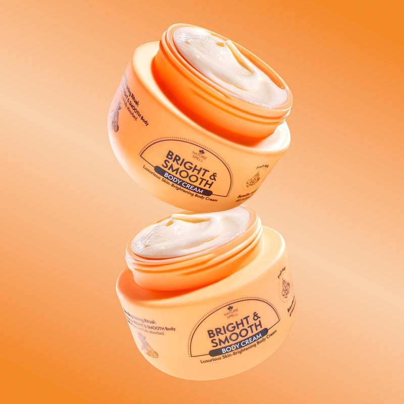 Nature Spell Bright & Smooth body cream 250ml (British brand)