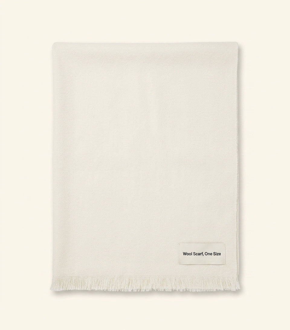 Burberry wool-silk check scarf, 200cm by 65cm - British product