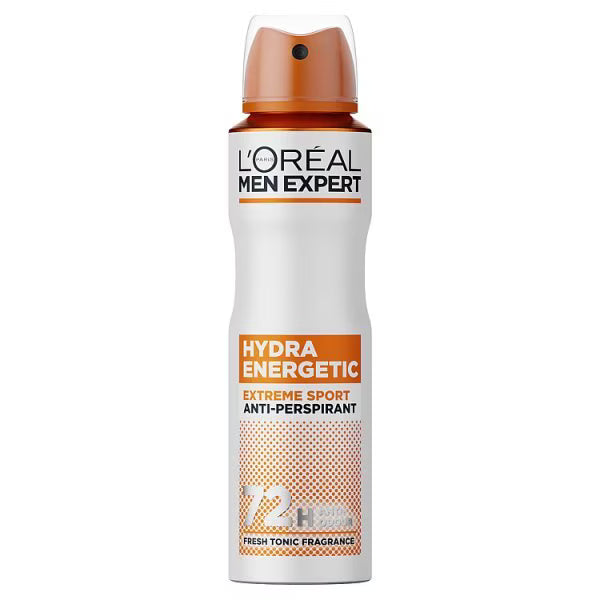 L'Oreal Men Expert Hydra Energetic deodorant spray 250ml, imported from the UK