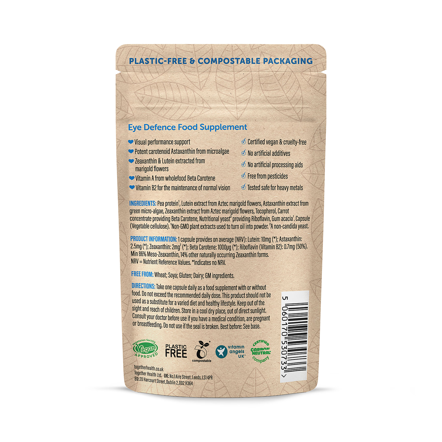 Eye Defense capsules 30 count supplement, UK version
