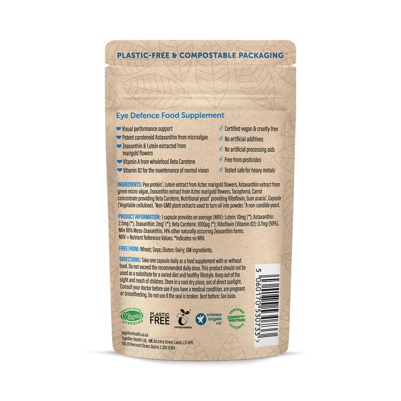 Eye Defense capsules 30 count supplement, UK version
