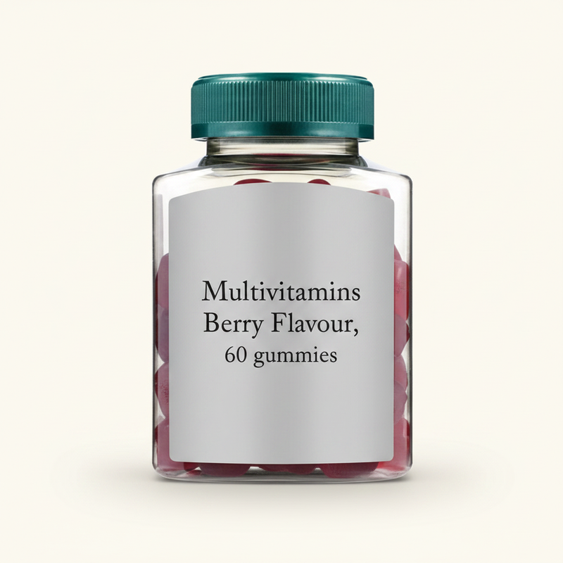 Holland & Barrett Teen Multivitamin Gummies Berry 60 Count, UK version