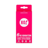 XO! Hi-Sensation Condoms - 6 Pack Sexual Health Holland&Barrett   