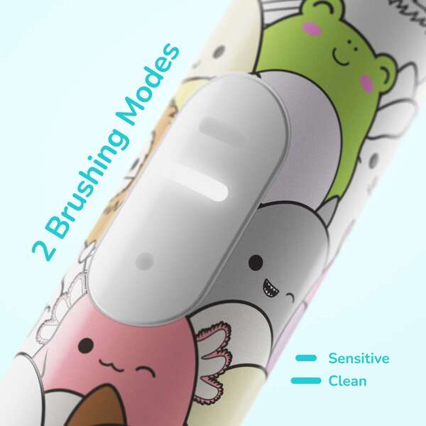 Ordo Squishmallows Sonic Lite electric toothbrush, imported from the UK