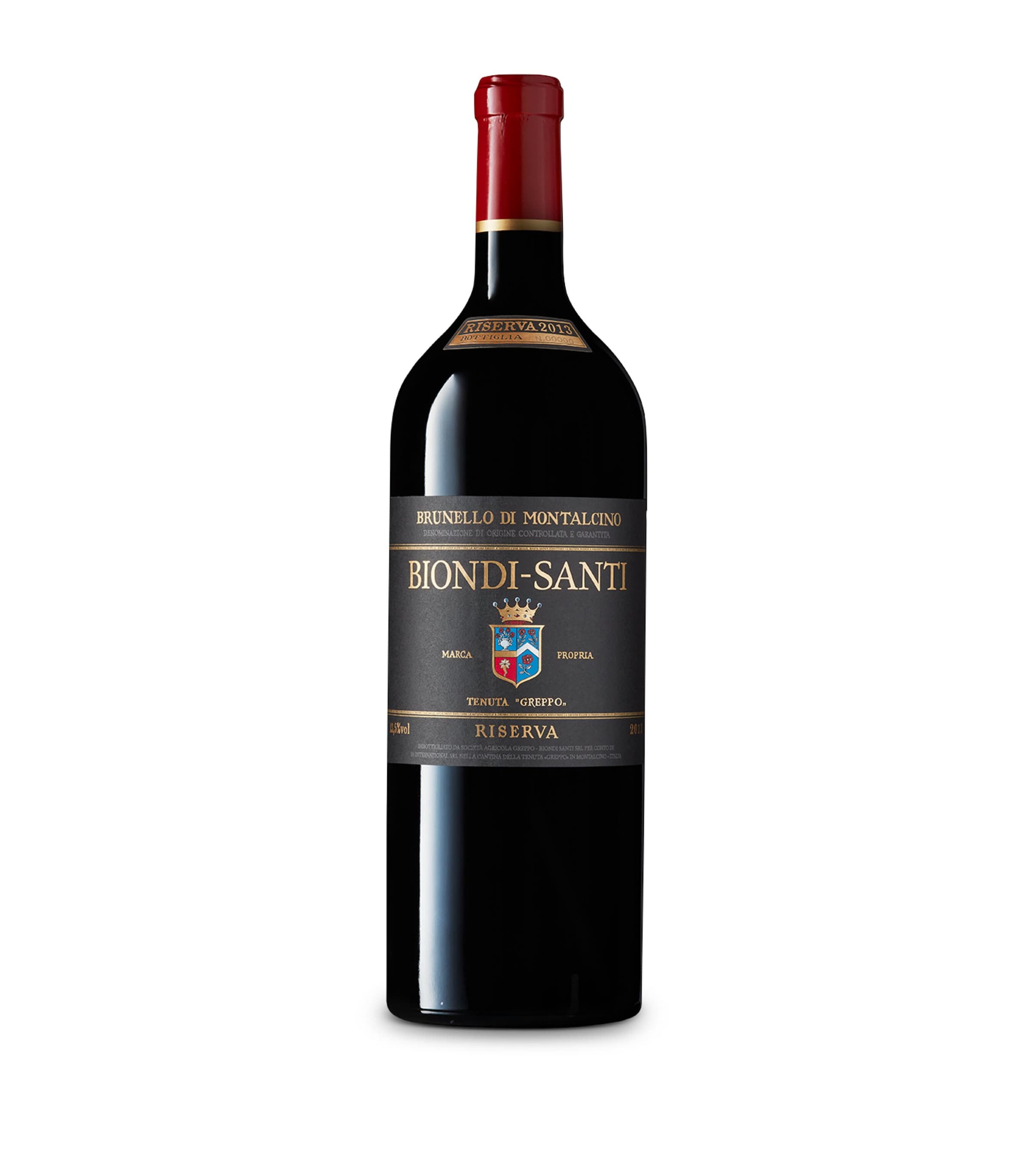 Biondi Santi Brunello Riserva 2013 Magnum red wine - British product