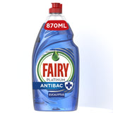 Fairy Antibacterial Eucalyptus Washing Up Liquid 870ml GOODS Sainsburys   