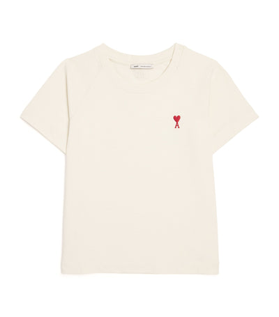 Harrods AMI Paris Cotton Ami de Coeur Children's T-Shirt (4-12 Years)- Buy online at McGrocer