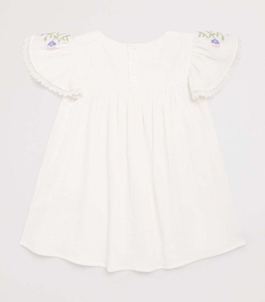 Louise Misha cotton embroidered Ana dress for girls ages 3-10 years, UK version