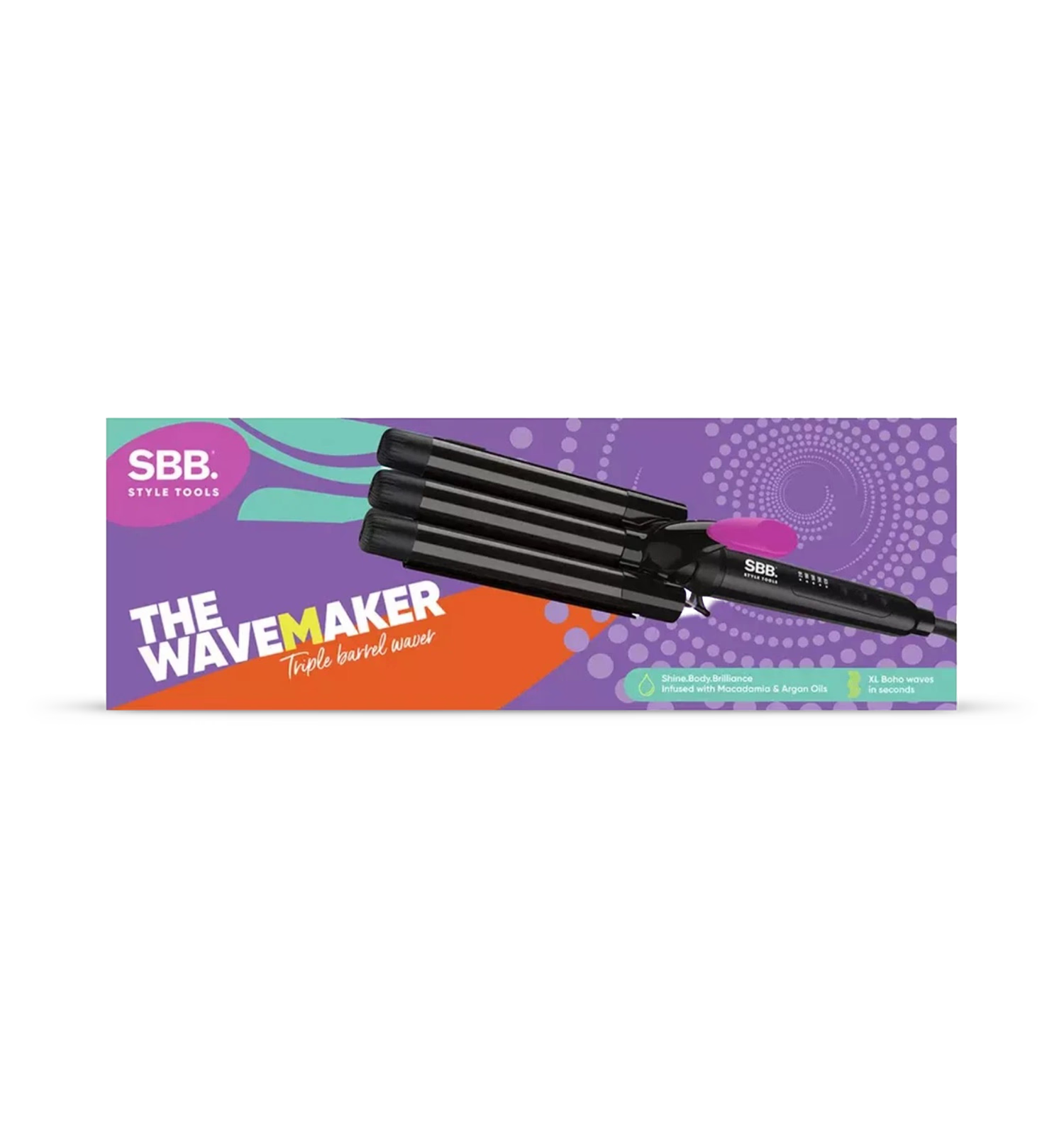 SBB triple barrel waver black, imported from the UK