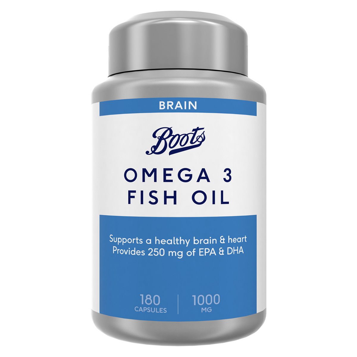 Boots Omega 3 Fish Oil 1000 mg 180 Capsules (6 month supply) GOODS Boots   