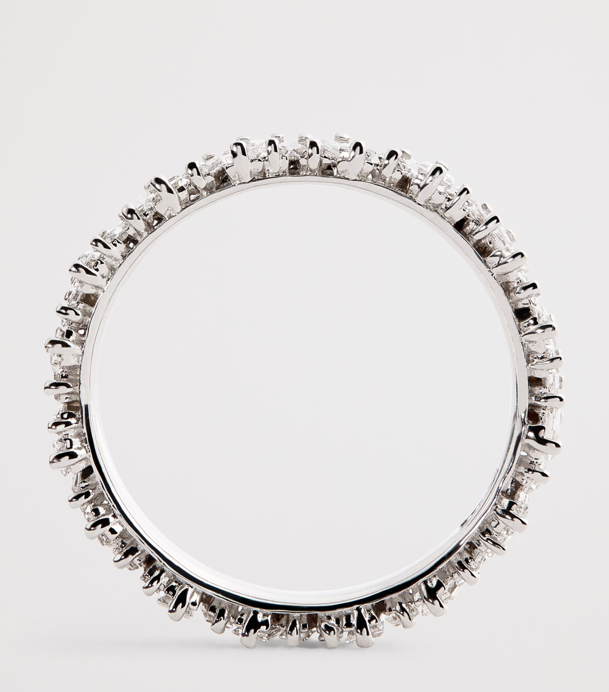 Suzanne Kalan white gold diamond eternity ring - British product