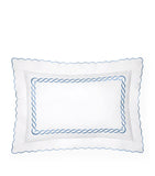 Pratesi Treccia Oxford pillowcase 50cm x 90cm, imported from the UK