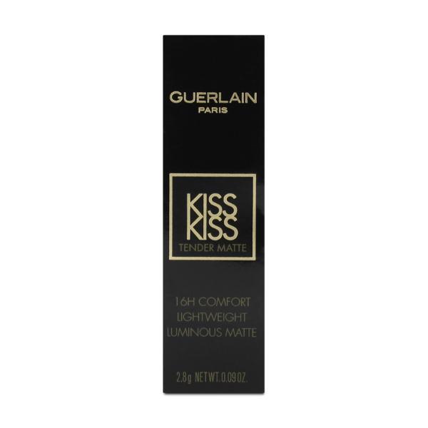Guerlain Kiss Kiss Tender Matte Lipstick 666 Lucky Pink, imported from the UK