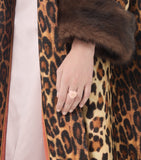 Valentino Garavani enamel heart ring gold-tone (British brand)