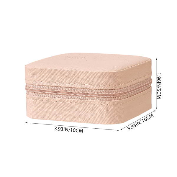 Livingandhome Portable PU Leather Travel Jewellery Box