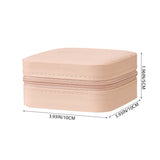 Livingandhome Portable PU Leather Travel Jewellery Box