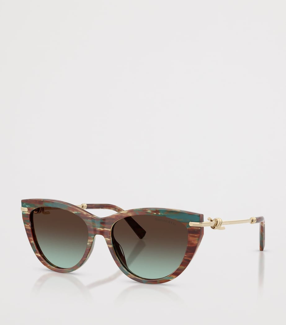Tiffany & Co. cat eye acetate sunglasses, UK version