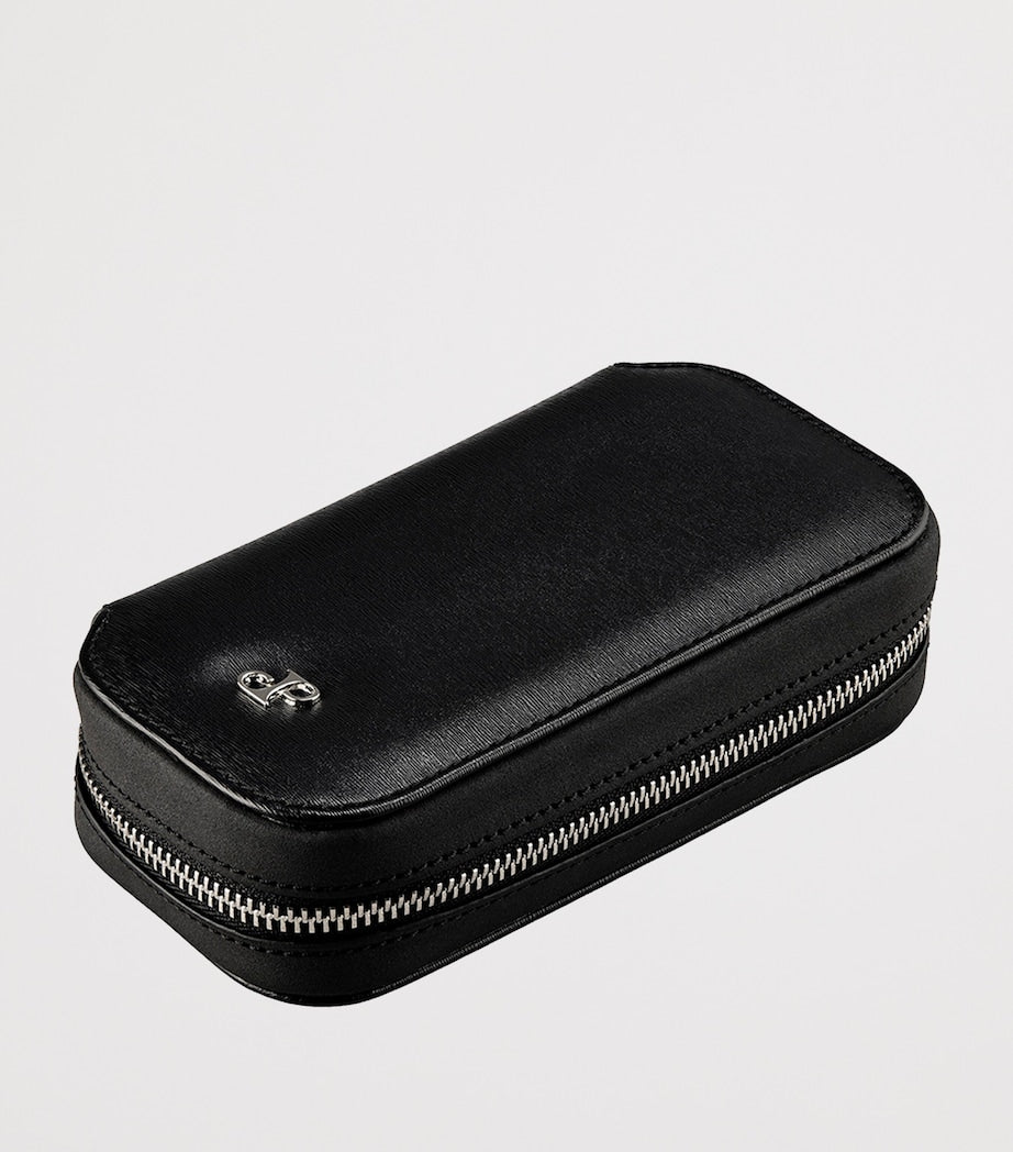WOLF Philipp double watch zip case vegan leather - British product