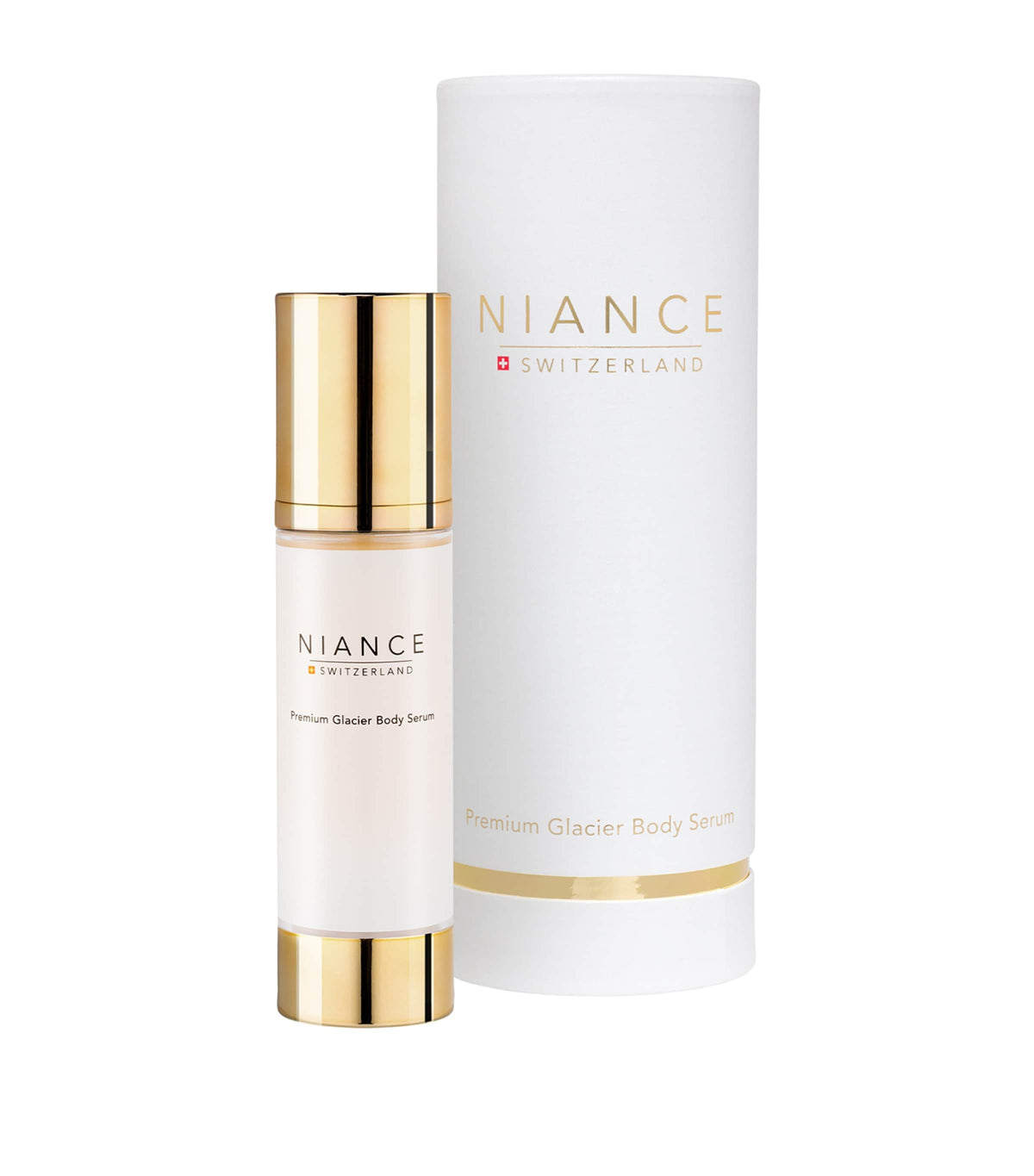 NIANCE SWITZERLAND Premium Glacier Body Serum RE-SHAPE 100ml, imported from the UK