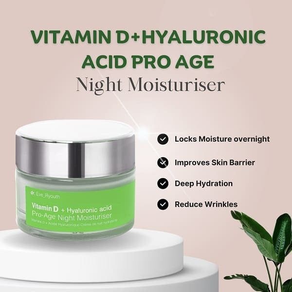 Dr. Eve_Ryouth Vitamin D Hyaluronic Acid  Night cream GOODS Superdrug   