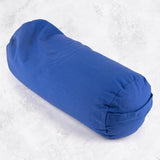 Myga Buckwheat Support Bolster Pillow - Turquoise GOODS Superdrug Royal Blue  