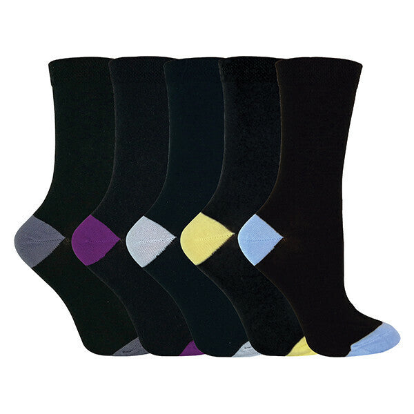 Sock Snob Ladies Heel & Toe Cotton Socks 4-8 UK GOODS Superdrug CS2  