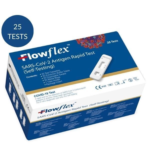 Flowflex Lateral Flow Test Bundle-25 Tests GOODS Superdrug   