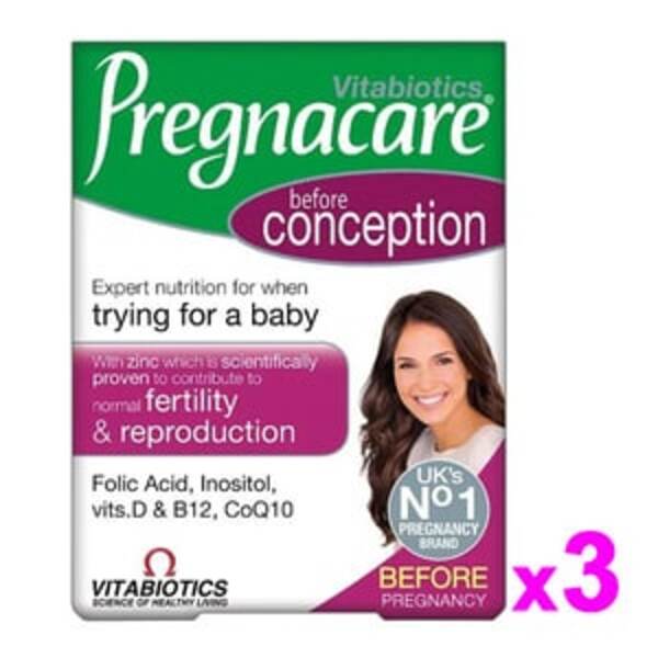 Vitabiotics Pregnacare Conception Tablets 3 month Supply GOODS Superdrug   