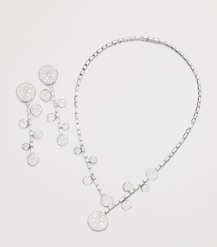 Pomellato Sabbia diamond pendant necklace, imported from the UK