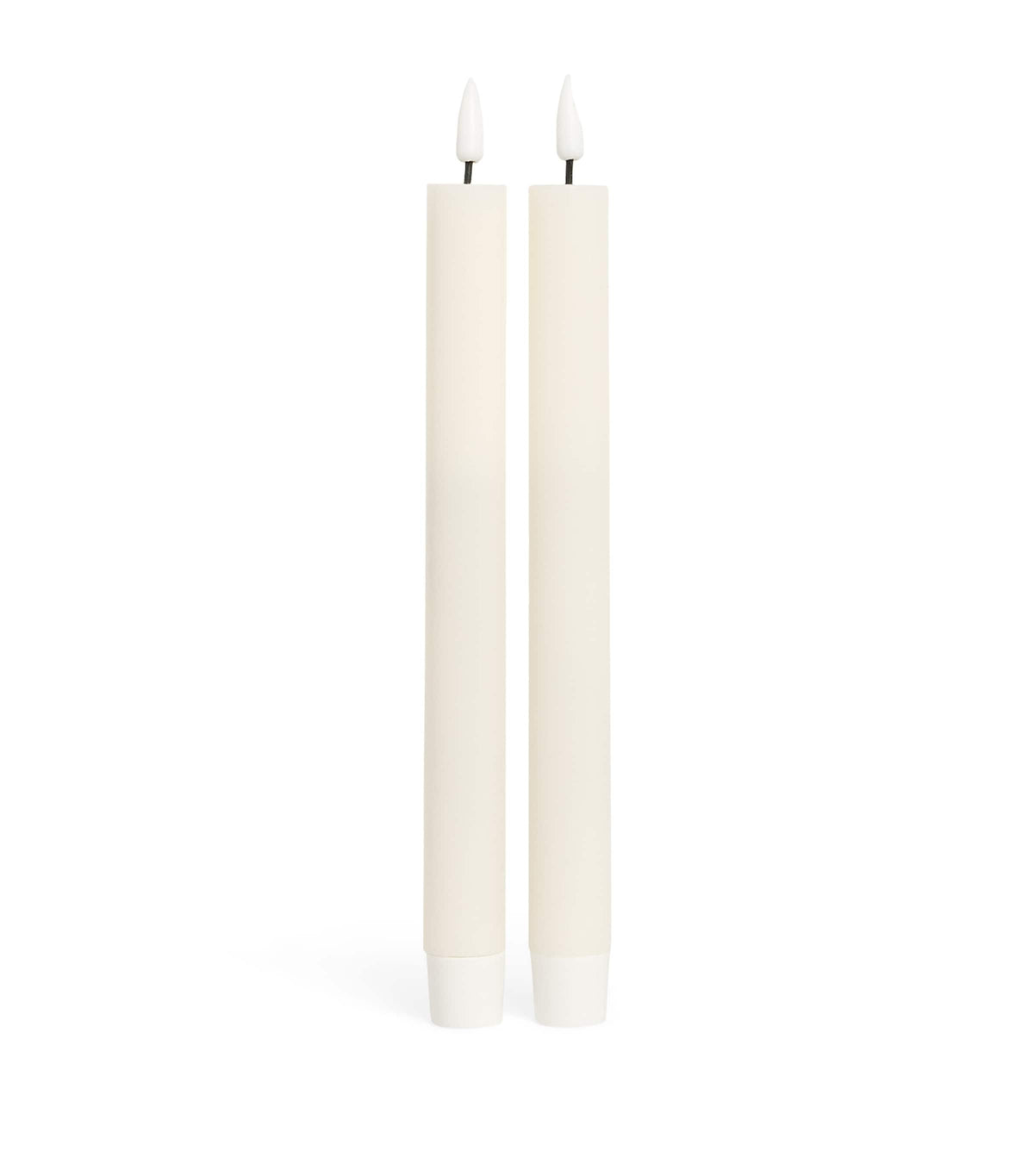Deluxe Homeart Wax LED Dinner Candles Set of 2 - British product
