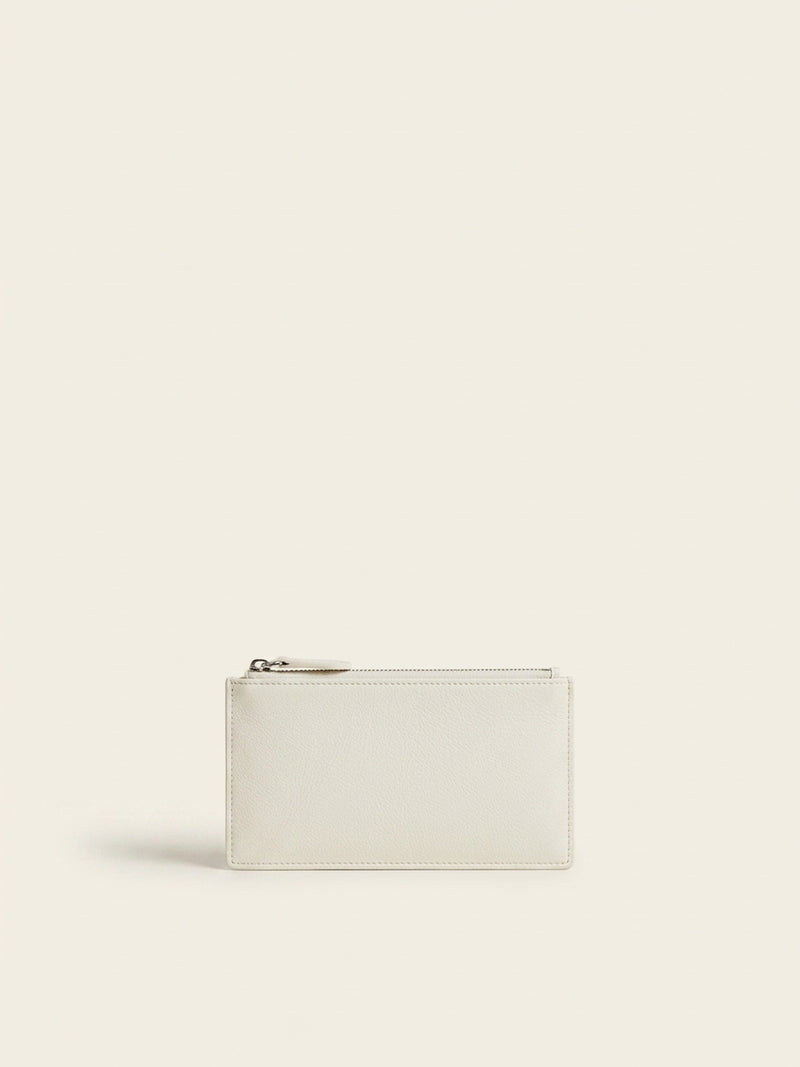 Cartier zipped leather card holder 13.5cm wide (British brand)