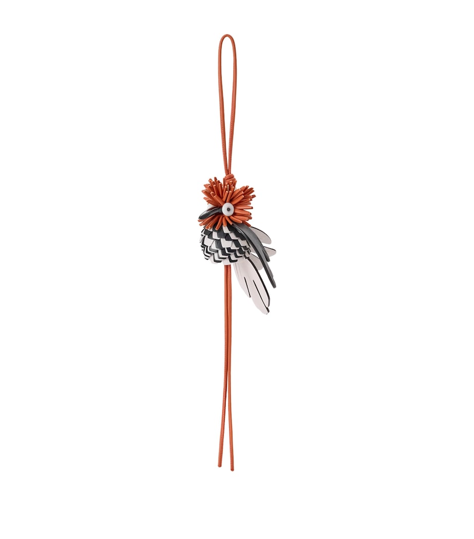 LOEWE bird bag charm leather accessory (British brand)