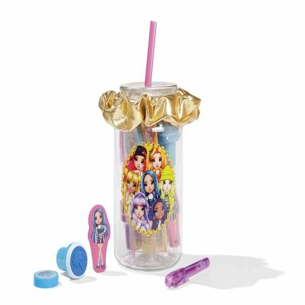 Totum Rainbow High stationery jar creative set, UK version