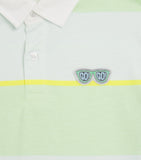 Billieblush cotton stripe polo shirt for children aged 4-10 years - British product