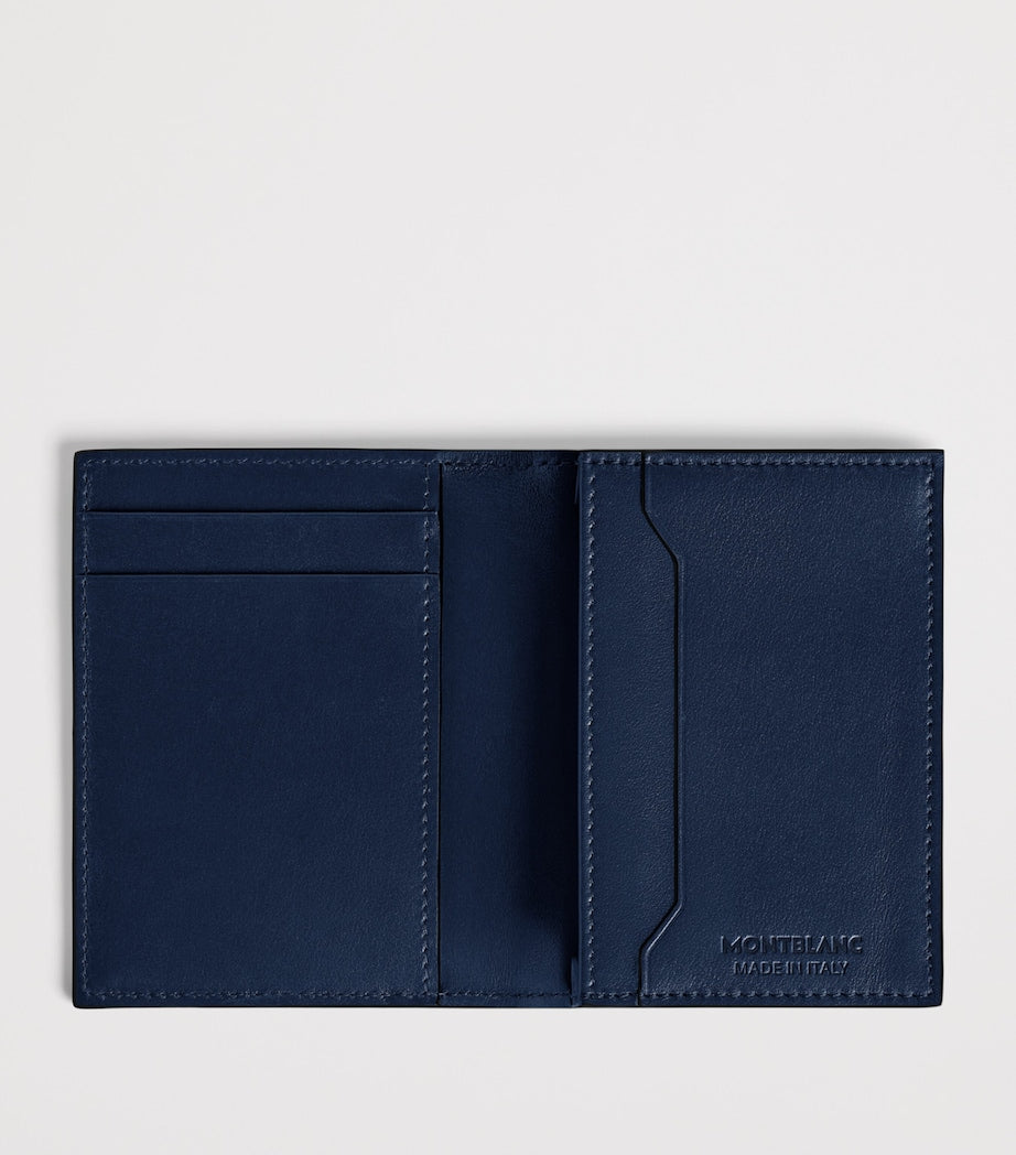 Montblanc Meisterstück bifold card holder 10.5cm x 7cm (British brand)