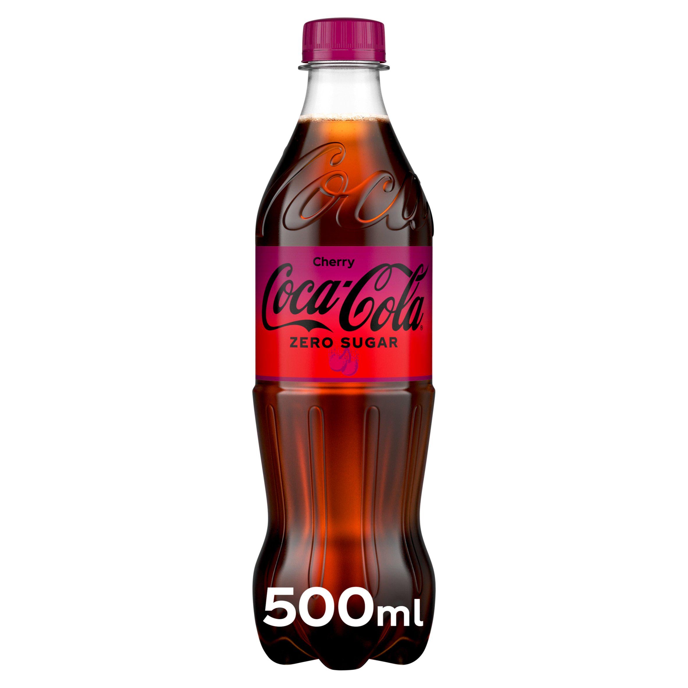 Coca-Cola Zero Sugar Cherry 500ml GOODS Sainsburys   