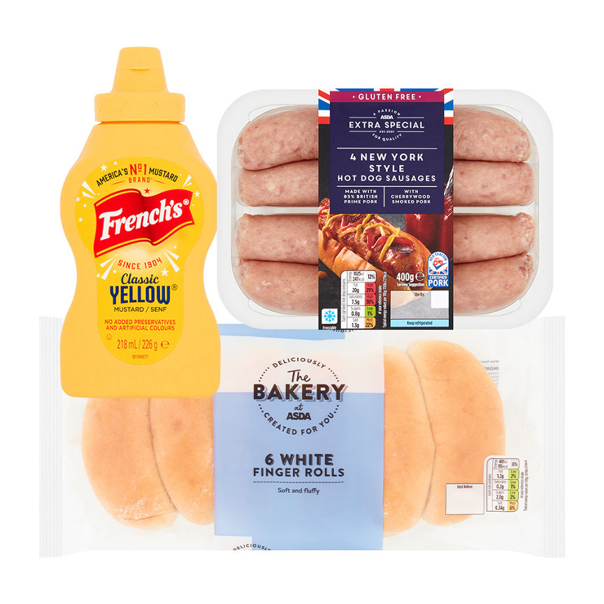 French’s Hotdog Bundle GOODS ASDA   