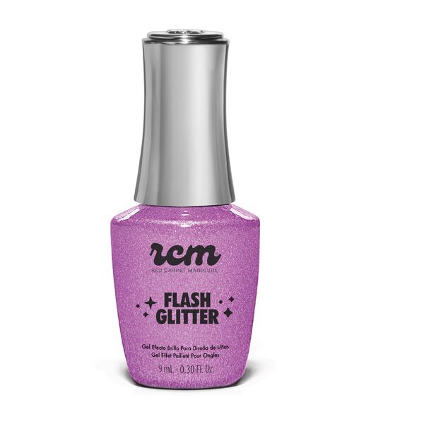 RCM nail polish lavender glitter 9ml - British product