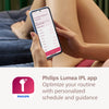 Philips Lumea 8000 IPL device with attachments, UK version