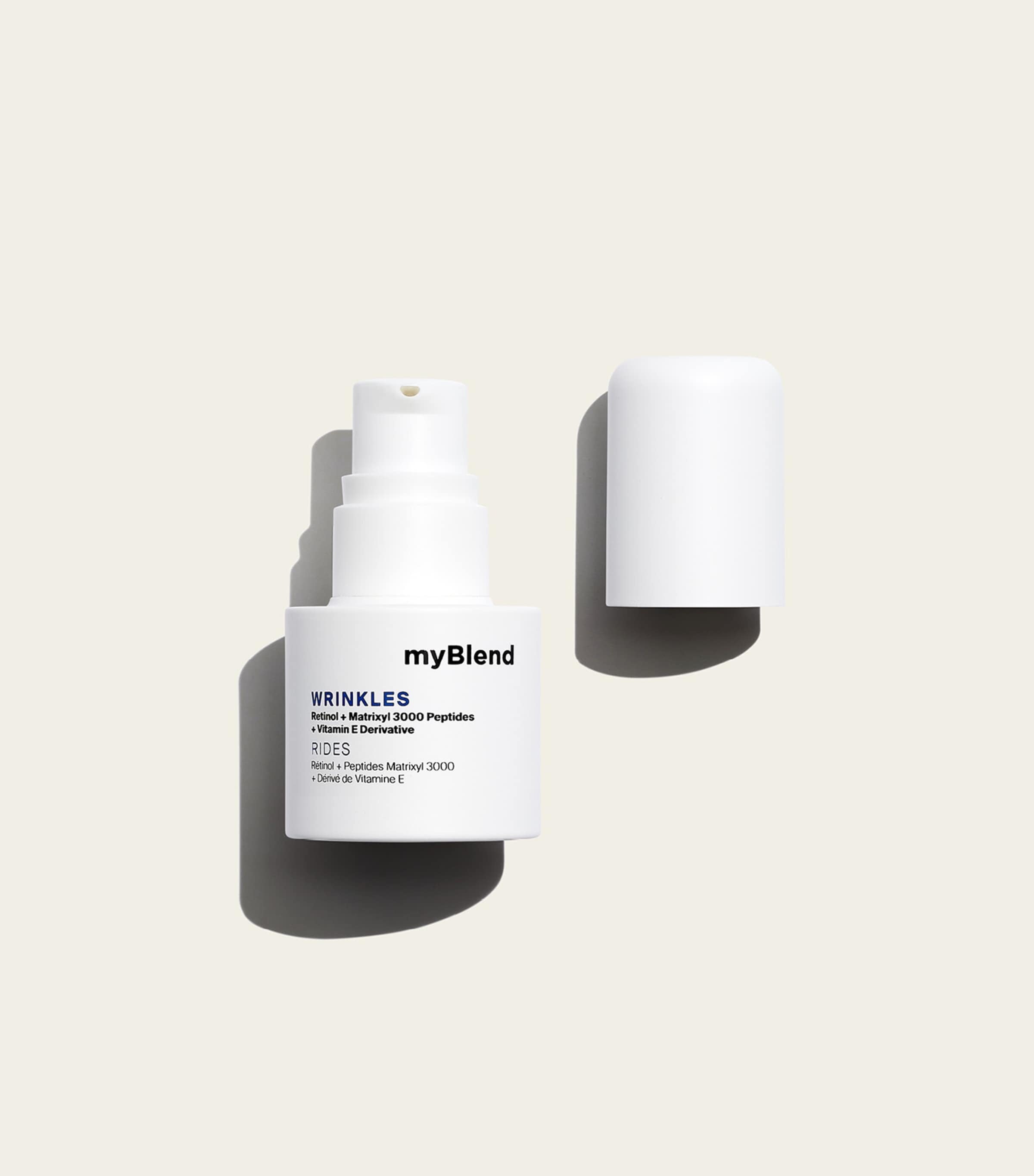 myBlend anti-ageing retinol serum for wrinkles 15ml, imported from the UK