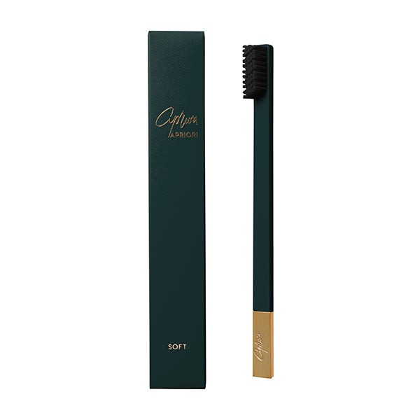 APRIORI British Racing Green Gold Soft toothbrush, UK version