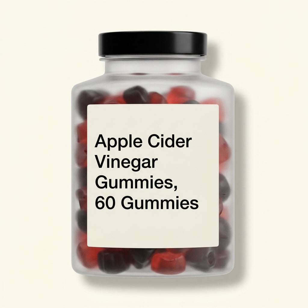 Holland & Barrett ACV gummies apple flavour 60 count (British brand)