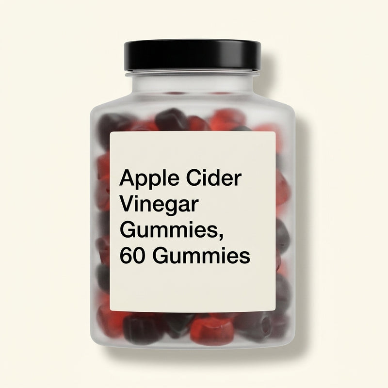 Holland & Barrett ACV gummies apple flavour 60 count (British brand)