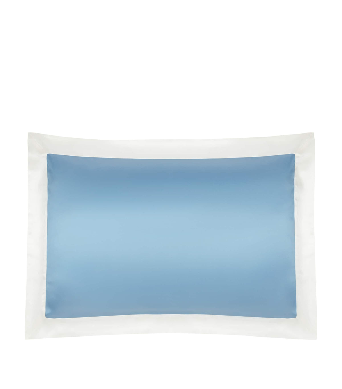 Gingerlily silk pillowcase Summerhill Blue 50cm x 70cm, UK version